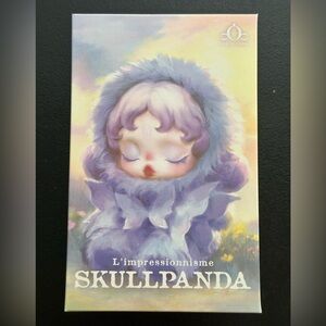 Authentic POP MART ~ Skullpanda L'impressionnisme Series ~ WINDFLOWER